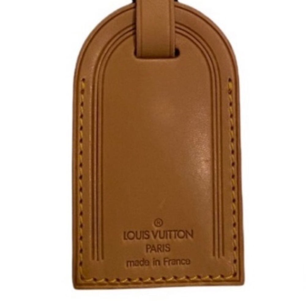 LOUIS VUITTON VTG 90s Y2K VACHETTA ID Travel Luggage/Bag Auth LV Tag NWOT - Picture 9 of 15